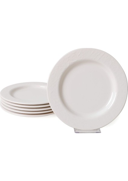 Beyaz Iyonya 22 cm Pasta Tabağı Seti, Şık ve Kullanışlı 6 Adet fırsatları