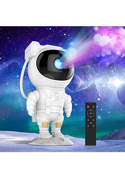 Renkli Gökyüzü Projektör, Çocuklar Için Yıldızlı Gece Lambası, Huzur Verici Işıklandırma