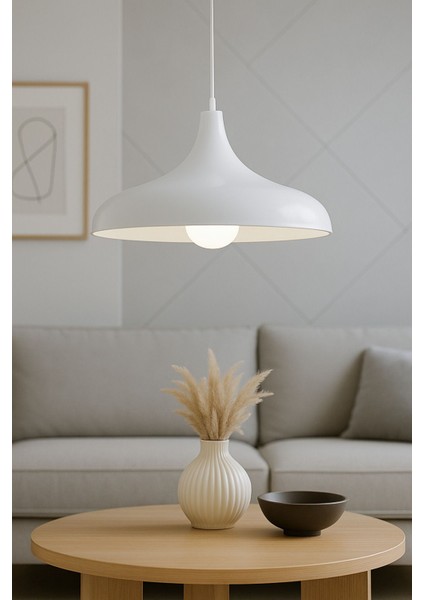 Modern Beyaz Sarkıt Avize, Rustik ve Endüstriyel Tarzıyla Şık Aydınlatma fırsatları