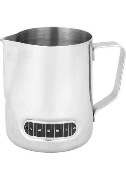 600 ml Dereceli, Isı Göstergeli Süt Potu, Şık ve Kullanışlı Tasarım