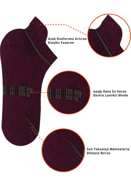 Dikişsiz Kulaklı Bambu Süper Patik Çorap fiyatları