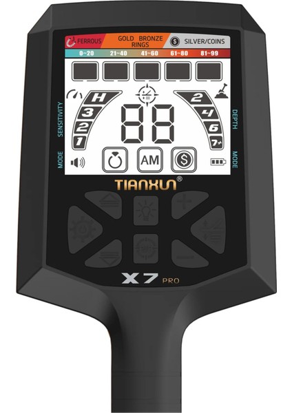 Tıanxun X7 Pro Yeraltı Metal Dedektörü Yüksek Hassasiyet Metal Hunter Altın Arayıcısı Hazine Avcısı fırsatları
