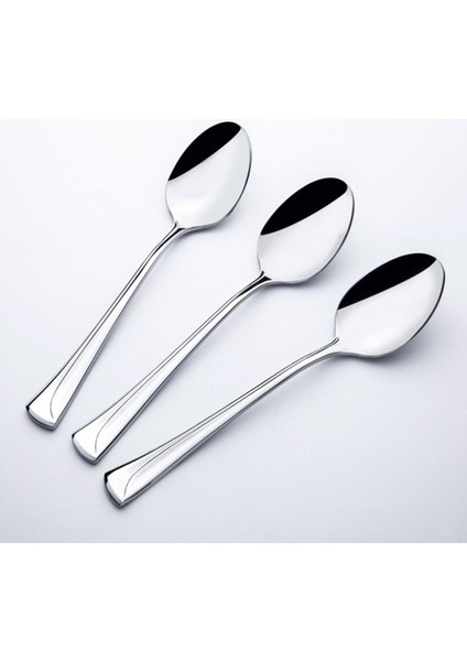 12'li Sade Yemek Kaşık Takımı, Şık ve Kullanışlı Set