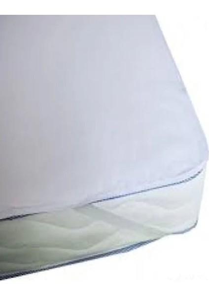 50X90 cm Pamuklu Sıvı Geçirmez Köşe Lastikli Bebek Alez Beyaz fiyatları