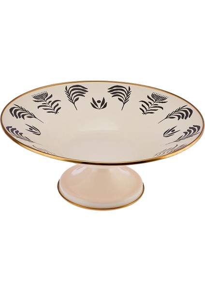 Bej Emaye Meyvelik, Şık ve Dayanıklı El Yapımı Meyve Sunumu Için fiyatları