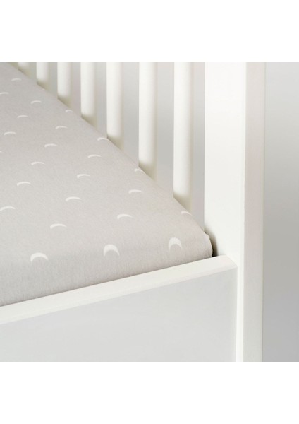 Bebek Çarşafı 60X120 cm 2'li Set, Lastikli, Yatak Çarşafı, Beyaz fiyatları