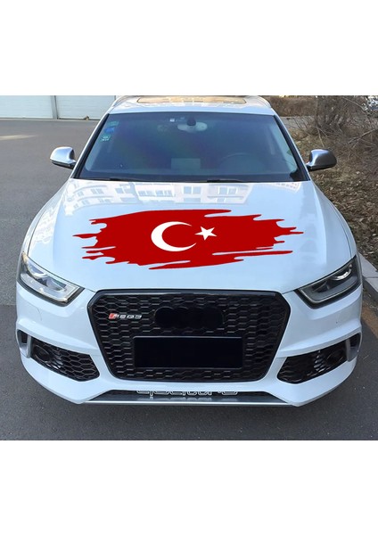 Türk Bayragı Ay Yıldız Yırtıklı Paçalı Türk Bayrağı Türk Bayrak Sticker 00362 fırsatları