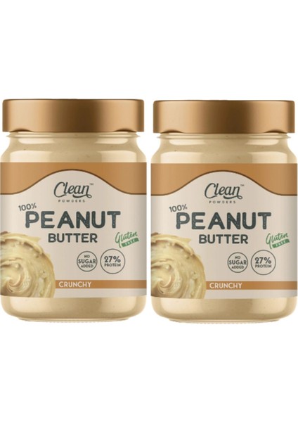 Proteinli Fıstık Ezmesi (Peanut Butter) 300 gr - (2 Adet)
