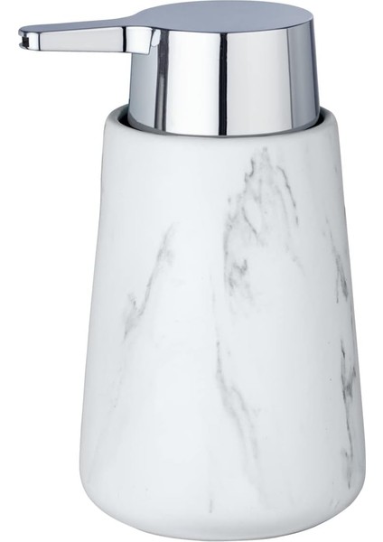 Adrada Seramik Sabunluk Sıvı Sabunluk Beyaz