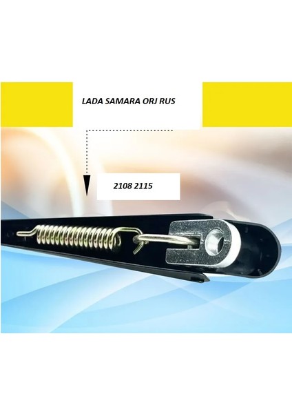 Lada Samara Ön Cam Silecek Kolu Yeni Model Geçmeli Tip Takım 2 Adet Orj Rus modelleri