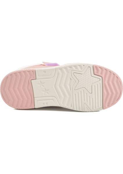 Pudra Cırtlı Kız Çocuk Hi Sneaker indirimleri