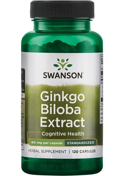 Gingko Biloba 60 mg - 120 Kapsül