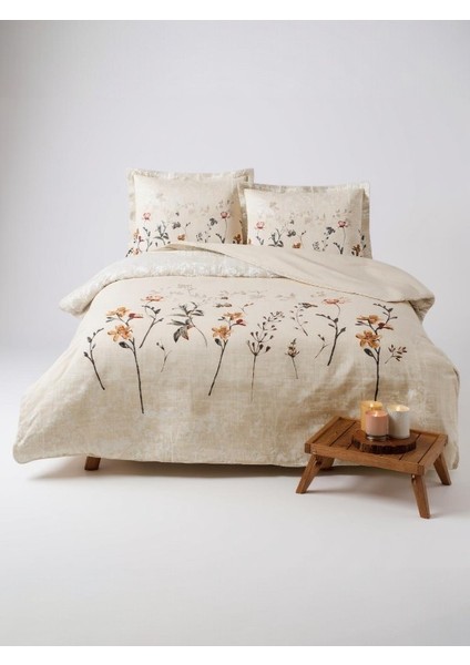 Ranforce Ramas Secas Çift Kişilik Nevresim Takımı