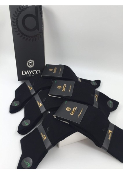 Premium Klasik Uzun Boy Siyah Renk Kışlık Erkek Bambu Soket Çorap - 41-45 - 20127