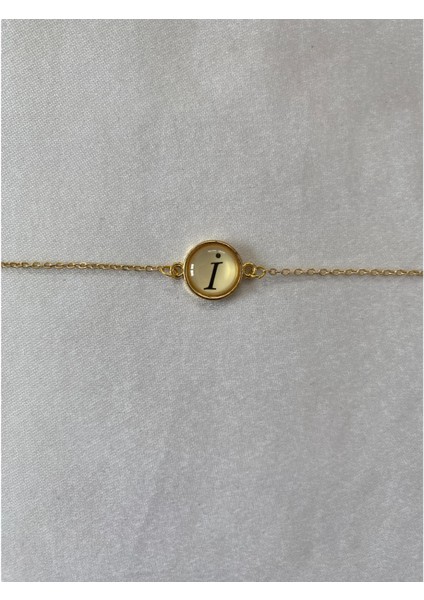 I Harfli Bileklik Altın Renk fiyatları