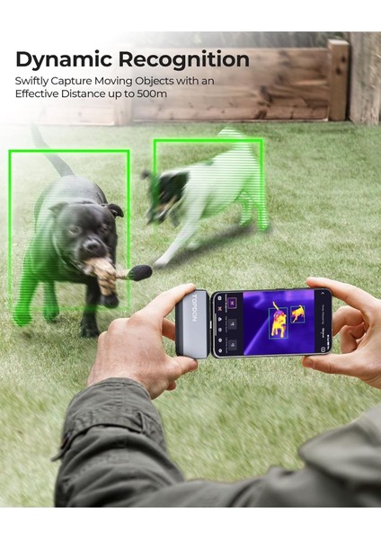 Topdon TS001 256X192 Ir Çözünürlüklü Termal Kamera Android Için 9mm Ayarlanabilir Odaklı Lensli fiyatları
