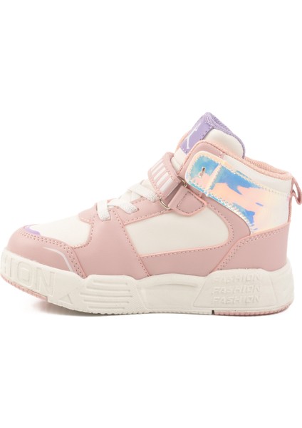 Pudra Cırtlı Kız Çocuk Hi Sneaker fiyatları