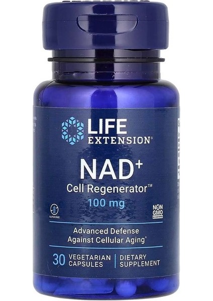 Extension Nad+ Cell Regenerator 100 Mg 30 Vegetarian Capsules