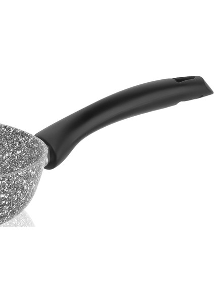 28CM Ultra Granit Tava, Dayanıklı ve Estetik Gri Mutfak Gereci