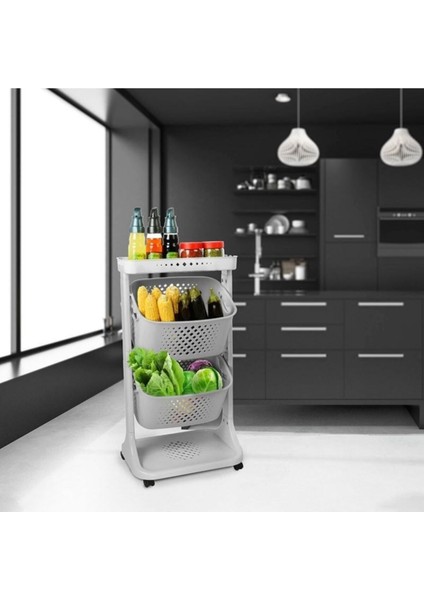 Kat Kat Çoklu Sepet Organizer, Mutfak ve Ev Düzeni Için Pratik Çözüm fiyatları