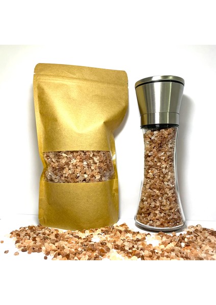 Himalaya Granül Tuz 500 gr - Cam Tuz Öğütücü Değirmen