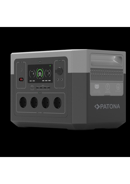 Autarc Powerstation 2000 | 2000W 1920Wh LiFePO4 Taşınabilir Güç Kaynağı – PD 100W USB-C, Karavan, Ev ve Kamp Uyumlu modelleri