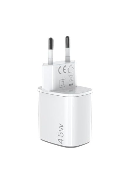 Up Tc 2 Usb-C 45W Duvar Şarjı,usb Port Sayısı: 2,renk: Beyaz fiyatları