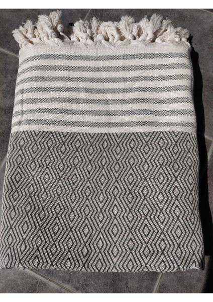 Haki Renkli Pamuklu Koltuk Örtüsü, Şık ve Rahat Kullanım Sağlar. fiyatları