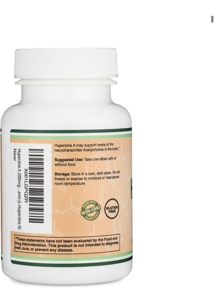 Huperzine A 200 Mcg 120 Tablet modelleri