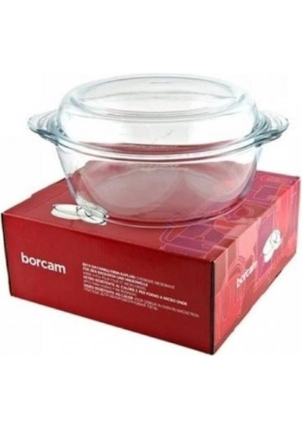 Şeffaf Kapaklı Borcam Tencere 2100 Cc, Dayanıklı ve Şık Mutfak Gereci fiyatları