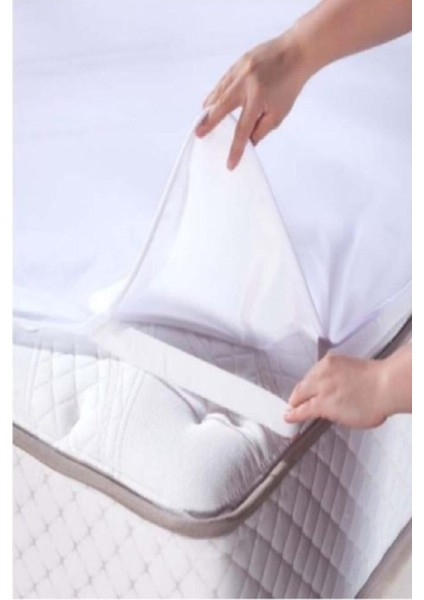 70X120 cm Sıvı Geçirmez Micro Yatak Koruyucu Beyaz modelleri