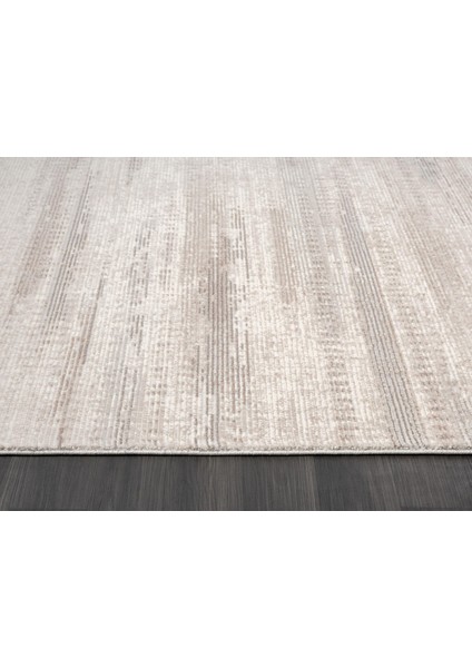 Truva TV036A Krem Rengi Halı Gri ve Bej Detaylı Akrilik Yumuşak Salon Halısı indirimleri