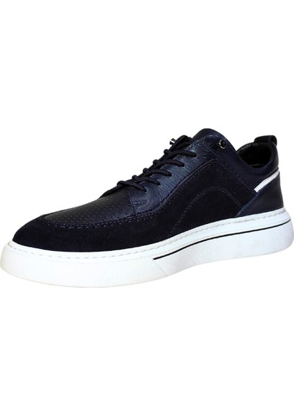Erkek W Shoes Hakiki Deri Lastik Bağcıklı El Yapımı Sneaker Ayakkabı 25WM0302 fırsatları