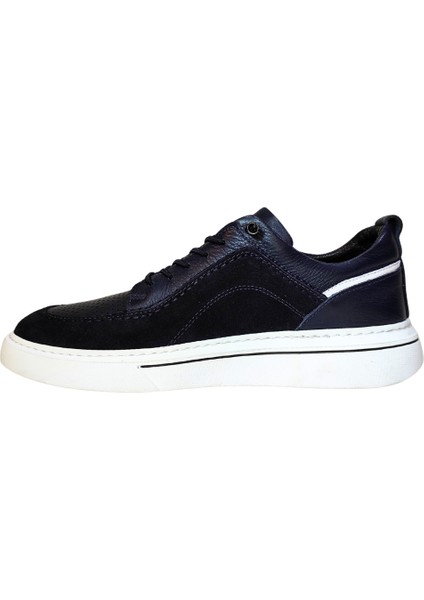 Erkek W Shoes Hakiki Deri Lastik Bağcıklı El Yapımı Sneaker Ayakkabı 25WM0302 indirimleri