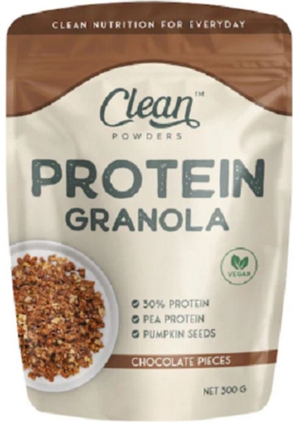 Vegan Protein 600 gr Çikolata - Protein Granola 300 gr Çikolata Parçacıklı 2'li Set modelleri