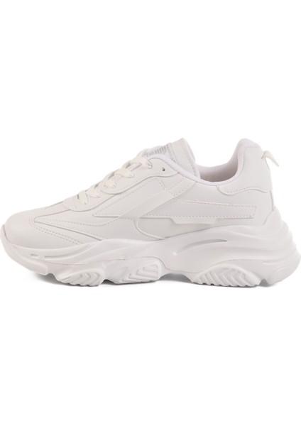 Beyaz Bağcıklı Kadın Sneaker fiyatları