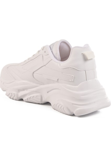 Beyaz Bağcıklı Kadın Sneaker fırsatları