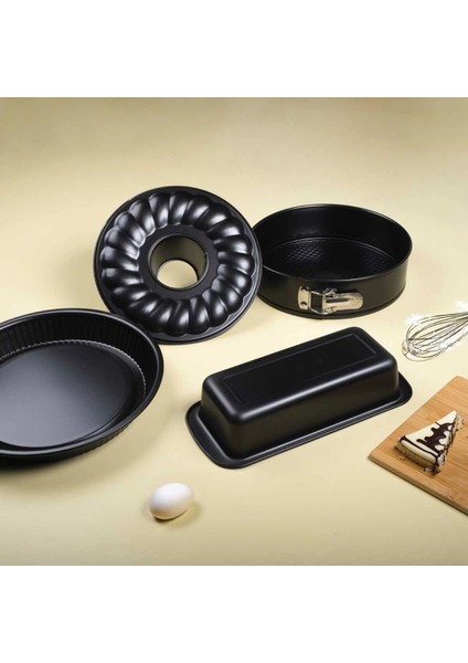 Beyaz 4 Parça Kek Kalıp Seti, Şık ve Pratik Mutfak Gereçleri fiyatları