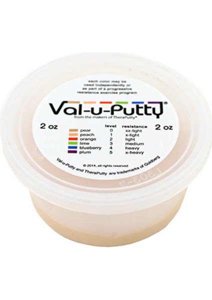 Yumuşak ve Esnek Egzersiz Macunu Seti, 6 Adet, 2 Oz, Renkli ve Dayanıklı