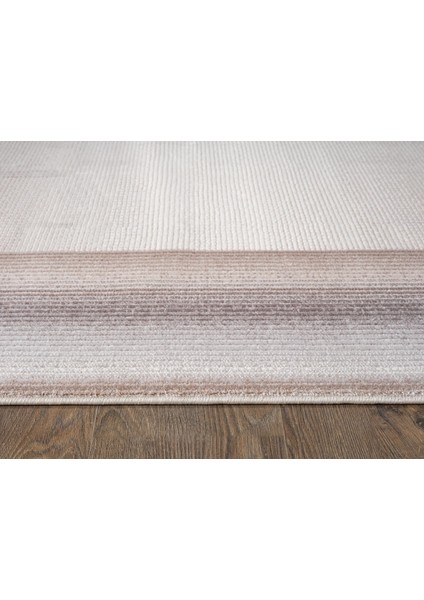 Truva TV033A Bej Rengi Halı Vizon Bej Geometrik Detaylı Akrilik Yumuşak Salon Oturma Odası Halısı fırsatları