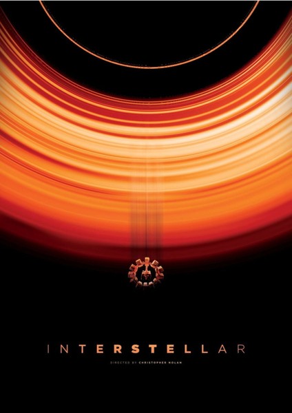 Renkli Interstellar 2014 Film Poster, Dekoratif ve Şık Duvar Süsü