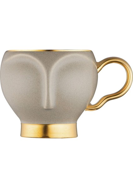 Krem 2'li Kahve Fincan Takımı, 100 Ml, Şık ve Kullanışlı Tasarım indirimleri