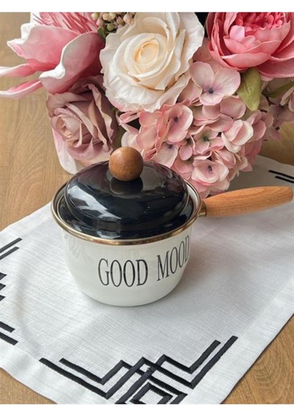 Emaye Fildişi Sos Tavası, 12 Cm, Şık ve Dayanıklı Mutfağınıza Uygun