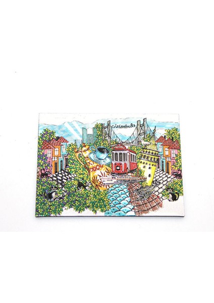 Istanbul Temalı Magnet