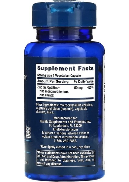 Zinc Caps High 50 Mcg 90 Kapsül fiyatları