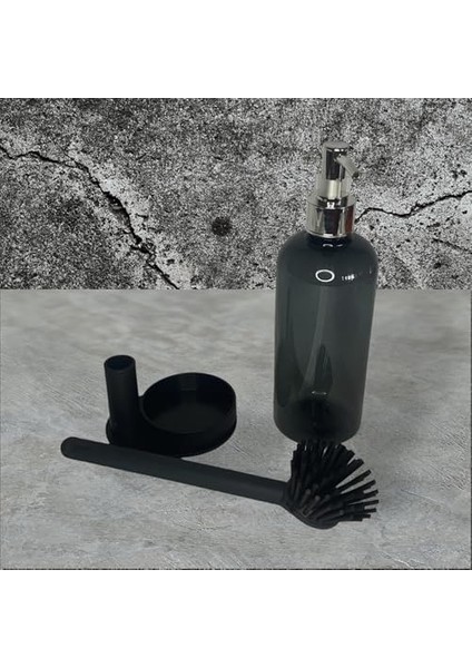 Plastik Sıvı Sabunluk ve Silikon Bulaşık Sıyırma Fırçası (Kutuludur) fiyatları