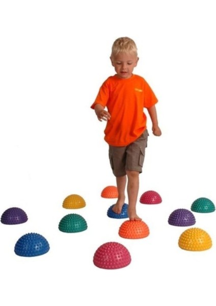Duyu Denge Taşları Seti, Dikenli ve Yarım Top, 6'lı Paket indirimleri