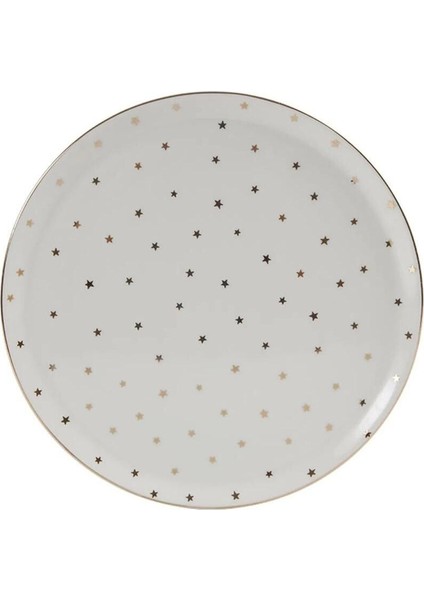 28CM Beyaz Düz Tabak, Şık ve Kullanışlı, Dayanıklı ve Estetik Tasarım