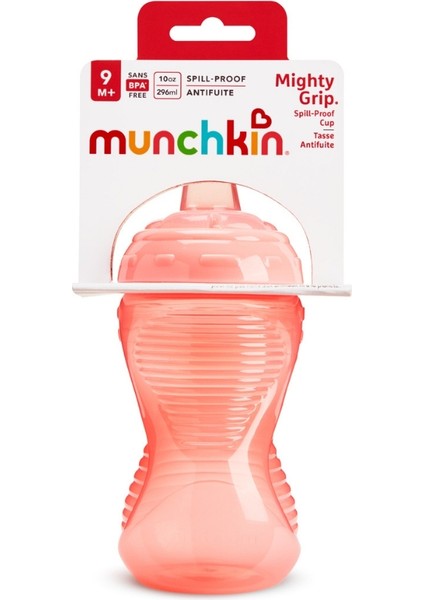 Might Grip Alıştırma Bardağı, 296ML,12AY+1 Adet,pembe fırsatları