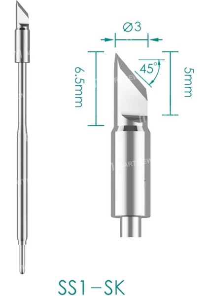 Quick Ts1 Ss1-Sk Şarjlı Havya Yedek Ucu